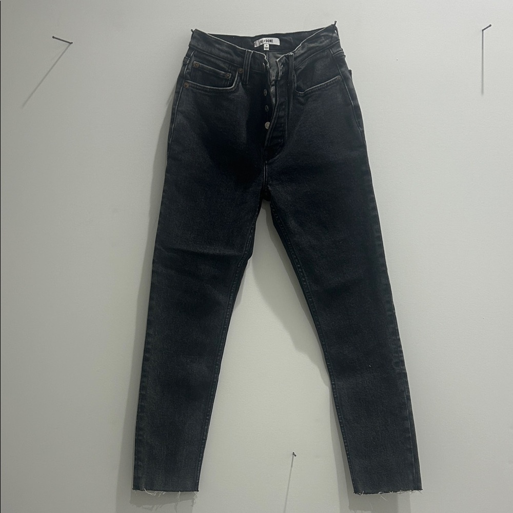 High-Rise Black Women’s Jeans